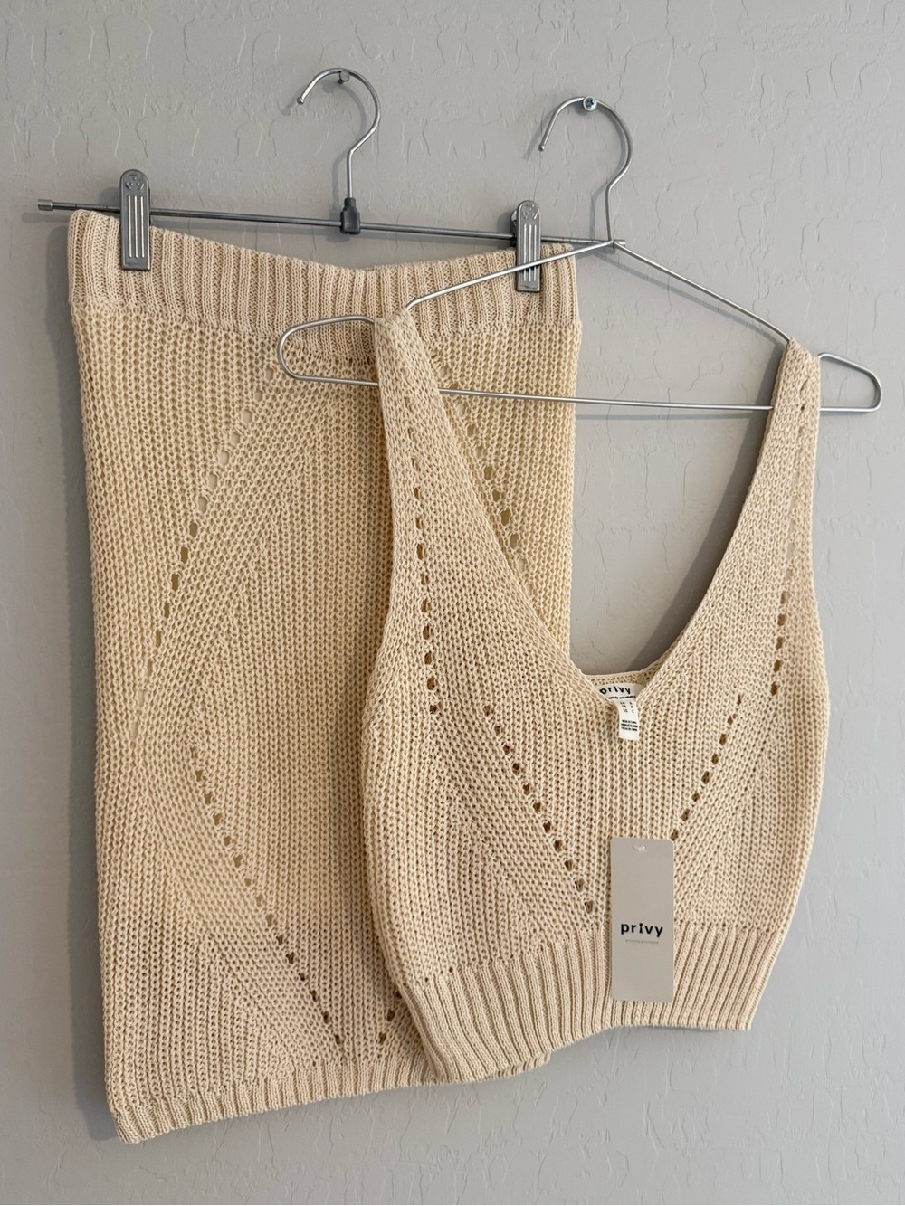 NWT • 2pc Knit Top + Mini Skirt Set - Picture 6 of 10